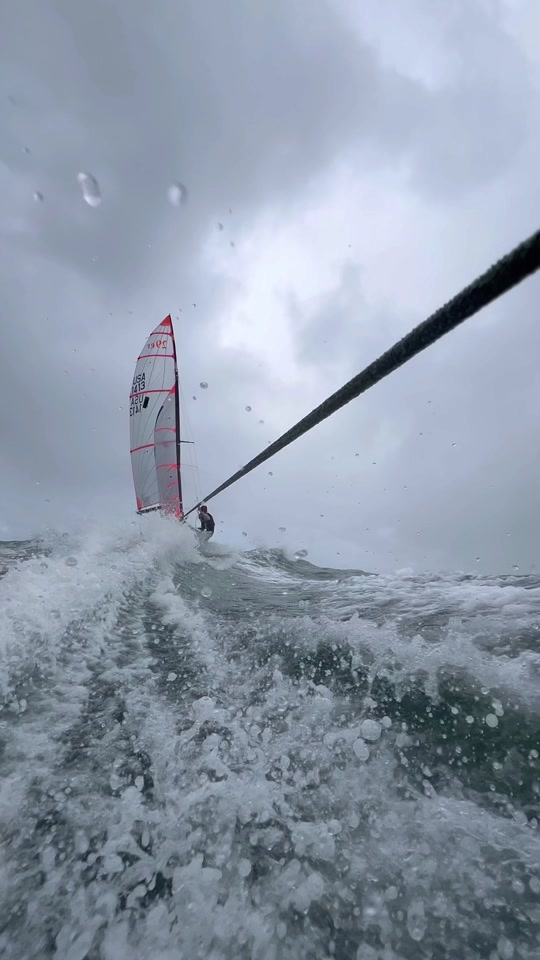 This is not a sit-back-and-relax operation #sailing #29er #miami #y...