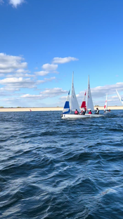 Team racing season is back #fyp #uni #sailing #london