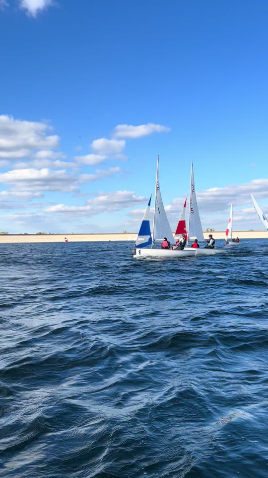 Team racing season is back #fyp #uni #sailing #london