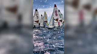 Windy days on lake Champlain, VT! #collegesailng #neisa #sailing #ver...