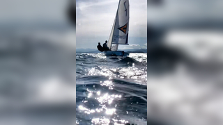 Windy days on lake Champlain, VT! #collegesailng #neisa #sailing #ver...
