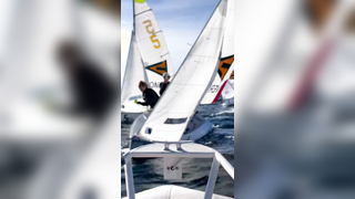 Windy days on lake Champlain, VT! #collegesailng #neisa #sailing #ver...