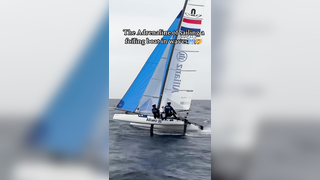 Constantly living on the edge??? #loyaltothefoil #sailinglife #sailin...