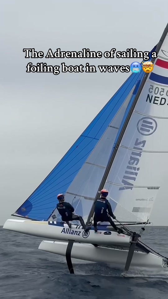 Constantly living on the edge🫨🫨🫨 #loyaltothefoil #sailinglife #sailin...