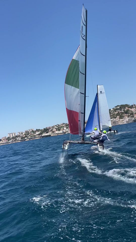 Sailing in the olympic waters #paris2024 #olympics #sailing