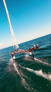 Build to fly #sailing #foiling #sea