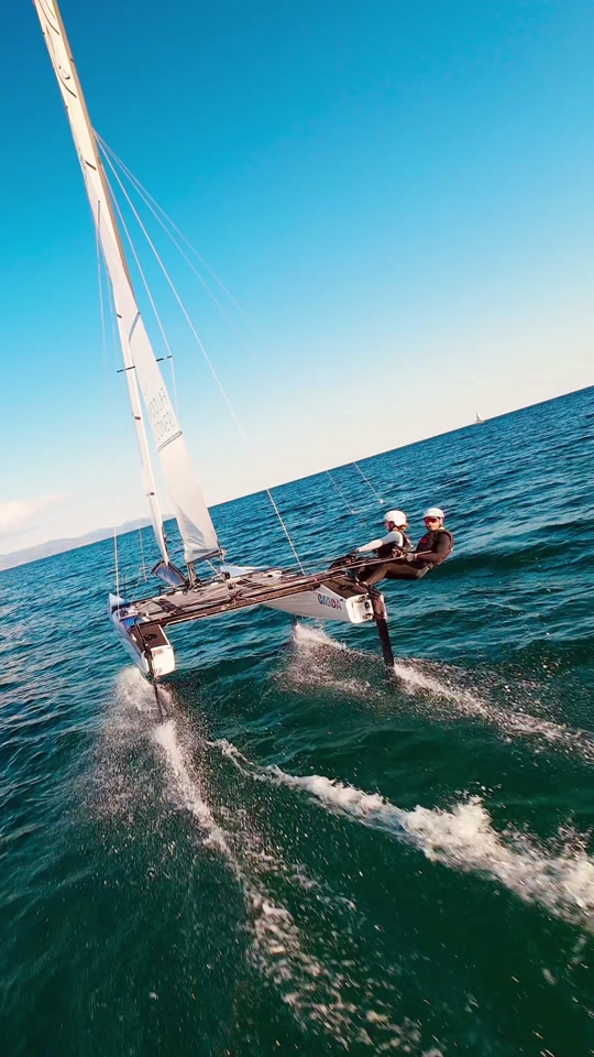Build to fly #sailing #foiling #sea