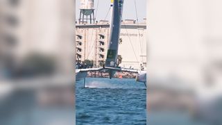 “Did he stare and drive to you didn't he?” #foiling #sailing