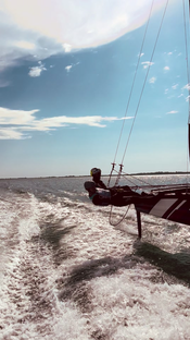 New toy unlocked #foiling #sailing