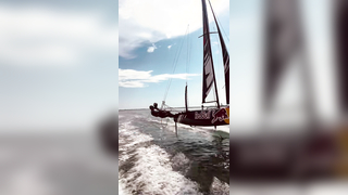 New toy unlocked #foiling #sailing