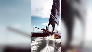 New toy unlocked #foiling #sailing