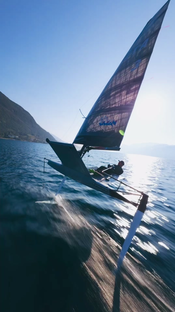 Last from Garda 🫀 #foiling #sailing