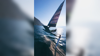 Last from Garda ? #foiling #sailing