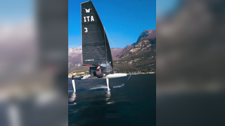 Last from Garda ? #foiling #sailing