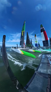 AUS Sail GP dismast @SailGP @Red Bull Italy SailGP team #foil #sailin...