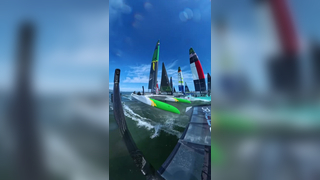 AUS Sail GP dismast @SailGP @Red Bull Italy SailGP team #foil #sailin...