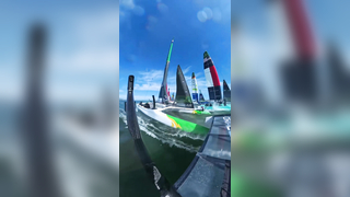 AUS Sail GP dismast @SailGP @Red Bull Italy SailGP team #foil #sailin...