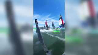 AUS Sail GP dismast @SailGP @Red Bull Italy SailGP team #foil #sailin...