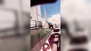 Inside my goggles on @Red Bull Italia #sailing #foiling #sailgp @S...