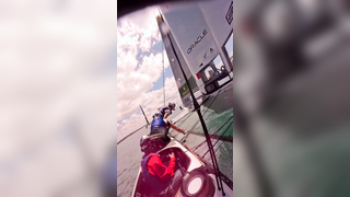 Inside my goggles on @Red Bull Italia #sailing #foiling #sailgp @S...