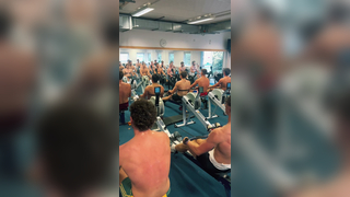 Putting in that winter grind #brookes #rowing #training #sweaty #work...