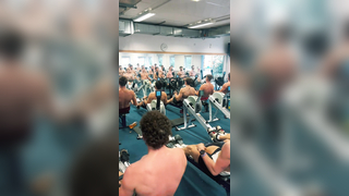 Putting in that winter grind #brookes #rowing #training #sweaty #work...