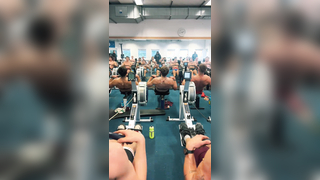 Putting in that winter grind #brookes #rowing #training #sweaty #work...