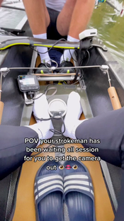 Above all else get this man on the fyp it’s his life goal #rowing #ti...