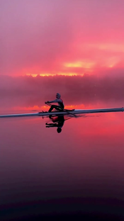 Never enough of it … ! @rowingcanadaaviron #landscape #rowing #ro...