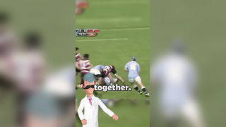 This is why Rugby is brutal