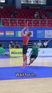 Shoot, miss, shoot, score #goal #worldcup #korfball #wkc2023