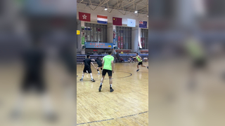 TeamNL Korfbal gaat lekker in China #smoothoperator #teamnl #korf...