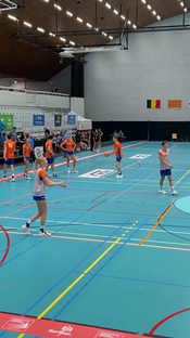 wat kan ie niet hè? #TalentteamNL #korfbal #U21EKC #korfball #belgium
