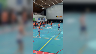 wat kan ie niet hè? #TalentteamNL #korfbal #U21EKC #korfball #belgium