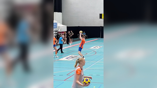 wat kan ie niet hè? #TalentteamNL #korfbal #U21EKC #korfball #belgium