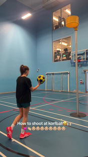 Our first tutorial!! Hope this helps xx #korfball #ntu #ntusport #BLE...