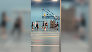 last training before trophy, working so hard #ntukorfball #korfball...