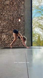As IF this just happened…. ‍ #fyp #handstands #yoga #...