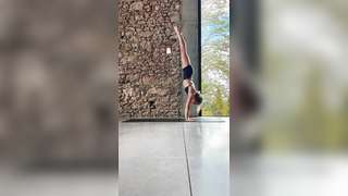 As IF this just happened…. ‍ #fyp #handstands #yoga #...