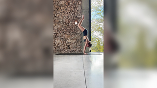 As IF this just happened…. ‍ #fyp #handstands #yoga #...