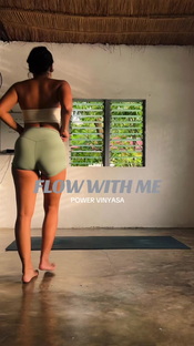 Power yogi, try this flow with me #yoga #yogatok #learnontiktok #yo...
