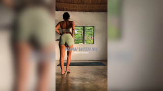Power yogi, try this flow with me #yoga #yogatok #learnontiktok #yo...