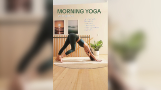 5 min MORNING YOGA for beginners to release tightness and improve pos...