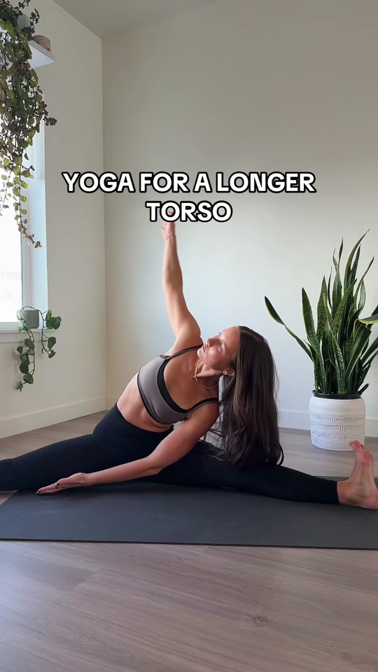 yoga for feeling taller #yogabum #yoga #Yoga101 #stretching #flexib...