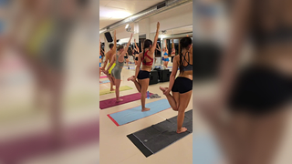 Real men do Yoga! #yogapose #hotyoga #yogaflow #bikramyoga #realme...