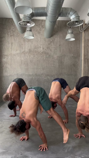 Real men do yoga ‍ . . . #handstand #yogamale #maleyogateacher ...