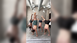 Real men do yoga ‍ . . . #handstand #yogamale #maleyogateacher ...