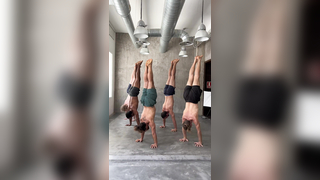 Real men do yoga ‍ . . . #handstand #yogamale #maleyogateacher ...