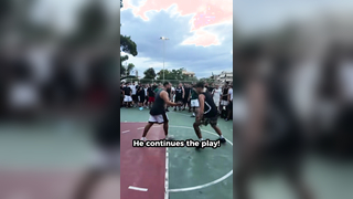 Did @MK travel? Follow for more!! #viral #streetball #fyp #cold #edit