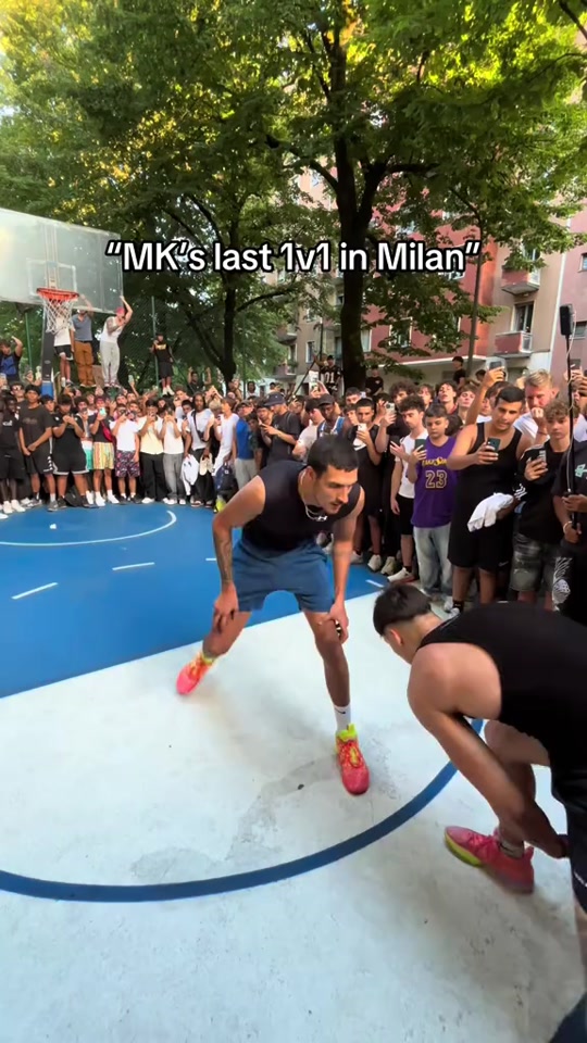 I bet you weren’t expecting that (@MK) #nba #basketball #sports #fy...
